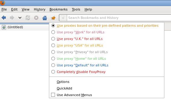 Прокси для Firefox
